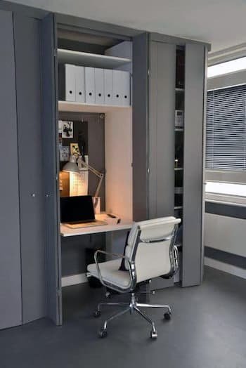 Turning a closet into a home office: a comprehensive guide closet workspace