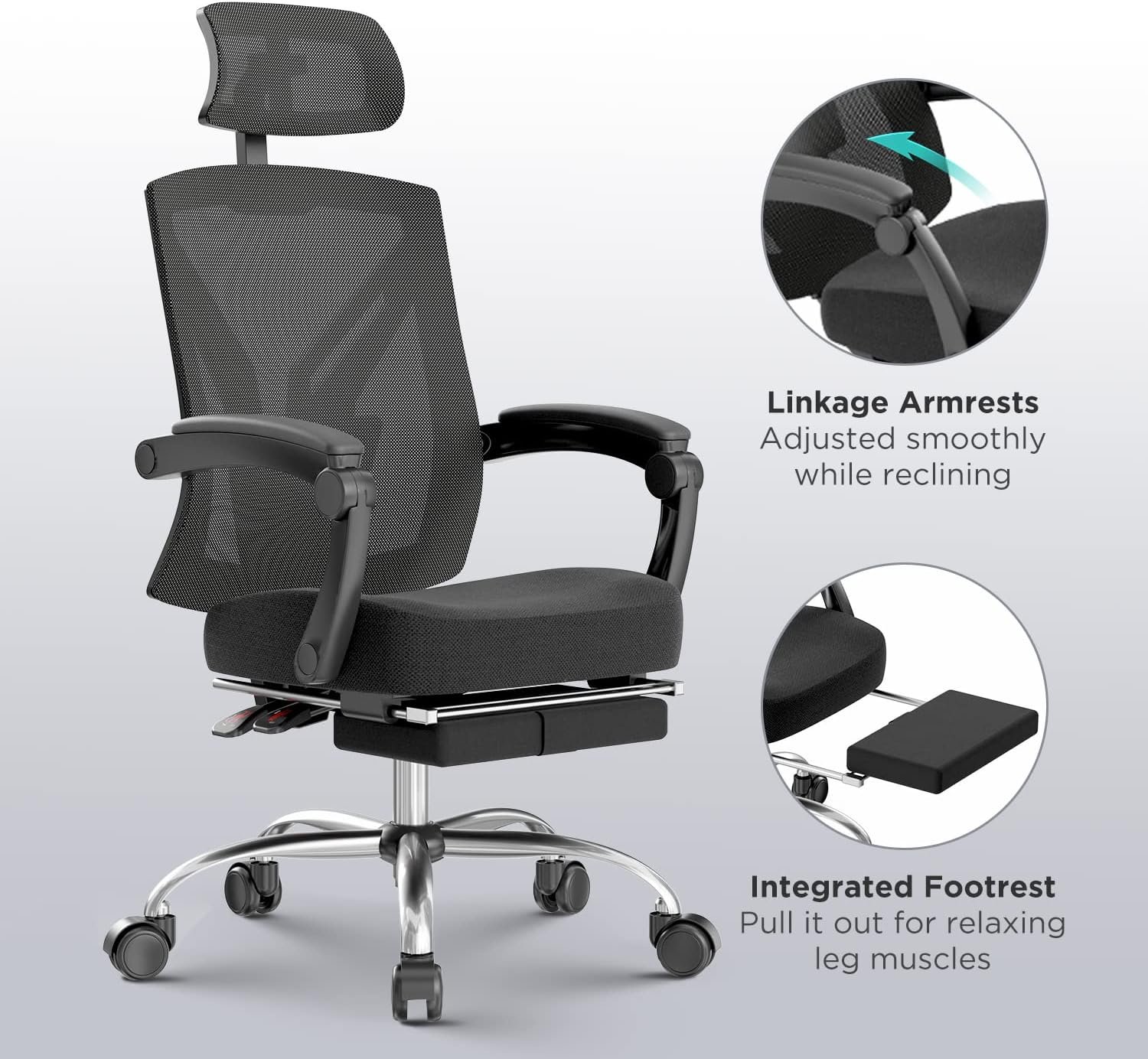 Hbada Ergonomic Office Chair: Sitting at the Peak of Comfort